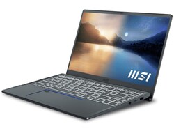 Test dell'MSI Prestige 14 Evo. Unità di test fornito da Intel Germania.