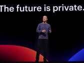 Il CEO di Meta, Mark Zuckerberg, all'F8 2019. Fonte dell'immagine: Meta