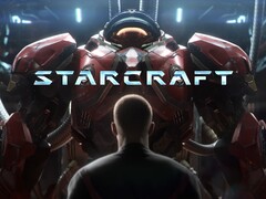 Banner relativo allo sparatutto StarCraft mostrato
