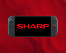 Console Switch 2 mostrata con schermo LCD Sharp