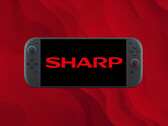 Console Switch 2 mostrata con schermo LCD Sharp