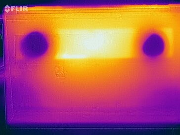 Stress test delle temperature di superficie (lato inferiore)