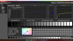 CalMAN: scale di grigi (calibrate)