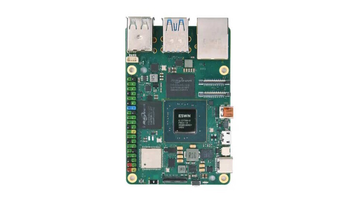 I pin GPIO sono a bordo (Fonte immagine: Eswin)