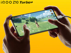iQOO Z10 Turbo+ sarà lanciato il 7 agosto in Cina. Nella foto: il telefono da gioco. (Fonte immagine: iQOO - modificato)