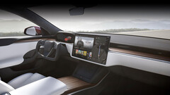 Sistema di infotainment della Model S (immagine: Tesla) 