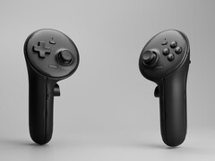 Si dice che Valve stia sviluppando Deckard con i controller con il nome in codice 'Roy'. (Fonte immagine: @Down_90)