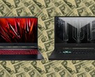 I prezzi dell'Acer Nitro 5 e dell'Asus TUF Dash F15 saranno probabilmente aumentati presto. (Fonte immagine: Acer/Asus - modificato)