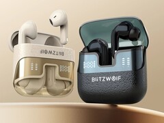 Il BW-FYE17 mette quattro auricolari wireless in un'unica custodia di ricarica (Fonte immagine: BlitzWolf)
