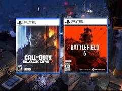 Call of Duty: Black Ops 7 e Battlefield 6 sono stati fotografati in una scatola di vendita al dettaglio (fonte: Amazon, Activision con modifiche)