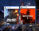 Call of Duty: Black Ops 7 e Battlefield 6 sono stati fotografati in una scatola di vendita al dettaglio (fonte: Amazon, Activision con modifiche)