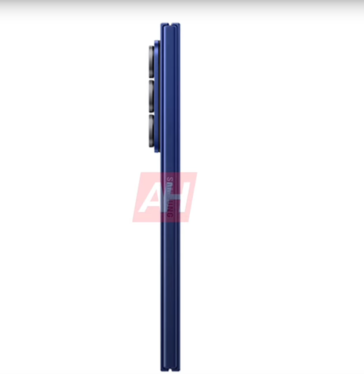 Galaxy Profilo laterale di Z Fold 7 (fonte: Android Headlines)