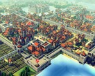 Un'immagine che raffigura una città e diversi edifici in “Kingdoms and Castles”.