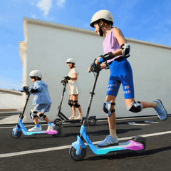 La serie Navee K100 è dotata di un display LED da 4 pollici (fonte: Navee)