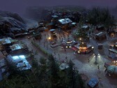 Un'immagine che mostra una città in Surviving the Aftermath, ora scontato del 70% su Steam.