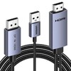 Il cavo 4K DP a HDMI bidirezionale di Ugreen. (Fonte: Ugreen)