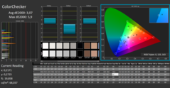 CalMAN - ColorChecker (calibrato)