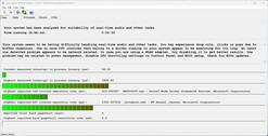 Latenza massima dopo dieci secondi di Prime95