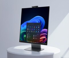 Il PC Lenovo ThinkCentre X AIO è dotato di potenti chip Panther Lake e di un formato ultra alto. (Fonte: Lenovo)