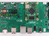 Il Radxa CM3 attaccato alla sua scheda IO. (Fonte dell'immagine: Radxa)