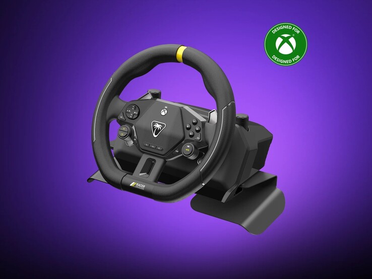 Volante da corsa wireless Turtle Beach Racer. (Fonte: Turtle Beach)