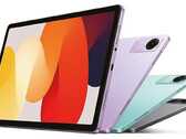 Il Redmi Pad SE nei tre presunti colori di lancio. (Fonte: Kimovil)