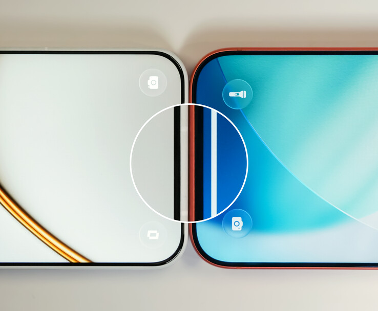 Confronto ravvicinato della lunetta del OnePlus 15T.
