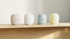 Il Google Nest Wifi Pro è disponibile in quattro colori. (Fonte: Google)