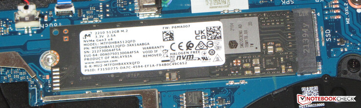 Un SSD NVMe serve come unità di sistema.