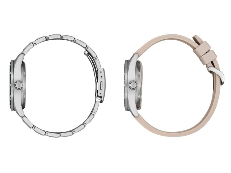 Gli orologi Citizen NJ022 hanno cinturini in metallo o in uretano. (Fonte immagine: Citizen, modificato)