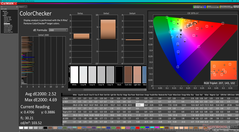 ColorChecker dopo la calibrazione