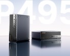 L’immagine mostra il mini PC minisforum MS-S1, che ha un volume di soli 3,5 L e monta l’APU Gorgon Halo più potente
