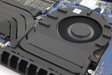 I fan pulsano meno frequentemente rispetto a Omen 17 dell'anno scorso