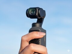 Immagine di marketing di DJI Osmo Pocket 4 (migliorata).