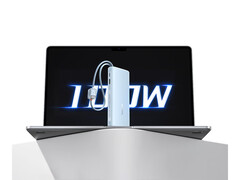 Il nuovo power bank da 100W costa circa 28 dollari in Cina. Nella foto: un'immagine promozionale del caricabatterie portatile. (Fonte: Baseus)