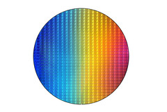 Wafer del processore Intel di 8a generazione (Fonte: Intel)