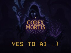 Banner per il gioco di intelligenza artificiale Codex Mortis (Fonte: Steam con modifiche)