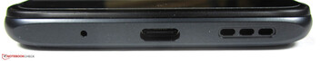 In basso: Microfono, USB-C 2.0, altoparlante