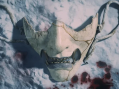 La Maschera Atsu dal trailer PlayStation State of Play di Ghost of Yotei (fonte immagine: PlayStation YT)