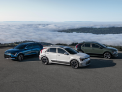 Tutte e tre le versioni della Kia Niro 2023 saranno in vendita in Nord America questa estate. (Fonte: Kia)