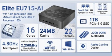 Minix Elite EU715-AI