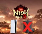 Il logo di Nioh 3 viene mostrato sopra le console PS5 e Xbox