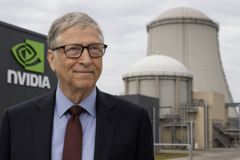 Il futuro dell'IA è a energia nucleare? (Fonte: Generated with AI)