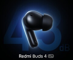 Il Redmi Buds 4 Pro. (Fonte: Xiaomi)