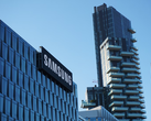 Samsung afferma che la sua nuova tecnologia è stata sviluppata in collaborazione con Medical AI. Nella foto - Il logo di Samsung su un edificio. (Fonte immagine: Babak Habibi su Unsplash)