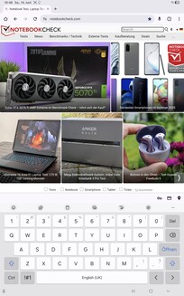 Browser predefinito: Modalità verticale