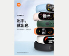 Xiaomi ha presentato il Band 7 in diversi colori. (Fonte: Xiaomi)