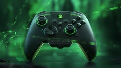 Il Gamepad verde Ghost. (Fonte: Black Shark)