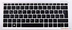 La tastiera dell'HP EliteBook x360 1030 G2