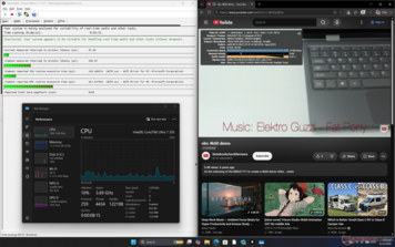 LatencyMon non rileva alcun problema di DPC né frame persi, garantendo una riproduzione video 4K60 perfetta